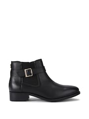 Carvela Low Ankle Black Boots - Image 2 of 5