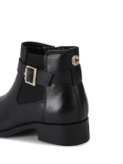 Carvela Low Ankle Black Boots - Image 5 of 5
