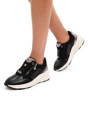 Carvela Natural Stride Zip Trainers - Image 1 of 5