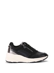 Carvela Natural Stride Zip Trainers - Image 2 of 5