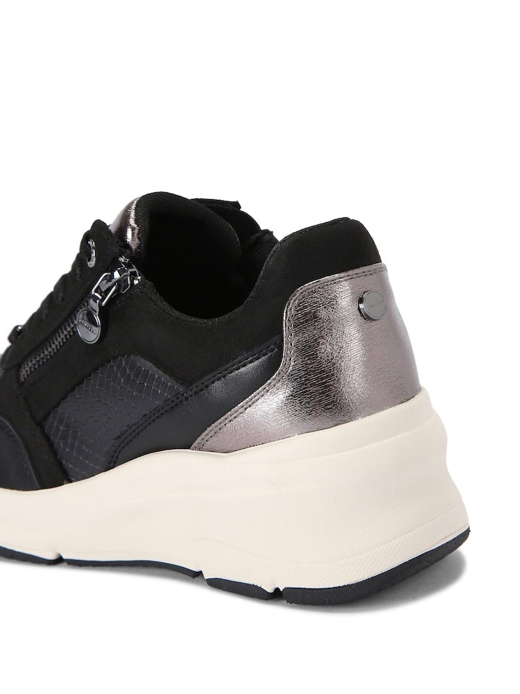 Carvela Natural Stride Zip Trainers - Image 4 of 5