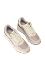 Carvela Natural Stride Zip Trainers - Image 3 of 5