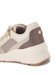 Carvela Natural Stride Zip Trainers - Image 5 of 5