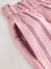 Pink Stripe Soft Touch Straight Leg Striped Trousers - Image 3 of 5