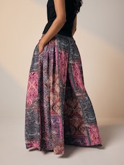 Multi Palazzo Trousers - Image 4 of 7
