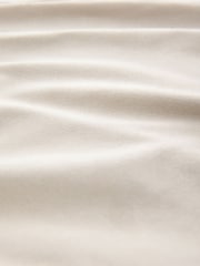 Ecru Smoothing Faux Suede Wide Leg Trousers - Image 7 of 8