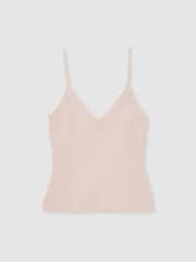 Reiss Pink Lucy Lyocell-Blend Knitted Vest - Image 2 of 6
