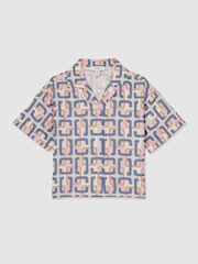 Reiss Multi Eva Geometric Chain Print Shirt - Image 2 of 4