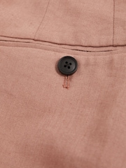 Reiss Rose Pink Kin Slim Fit Suit Trousers - Image 6 of 7