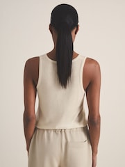 Reiss Ivory Kai Reiss | Les 100 Ciels Wool Knit Vest - Image 5 of 7