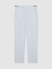 Reiss Soft Blue Kin Slim Fit Suit Trousers - Image 2 of 6