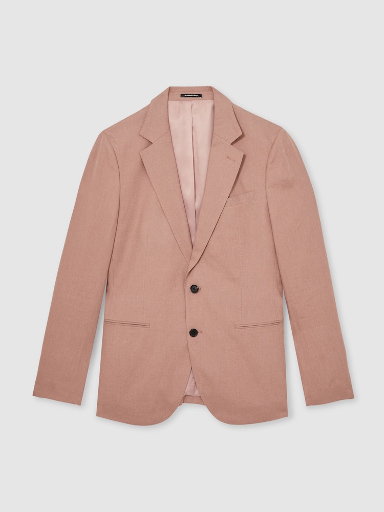 Rosa - Reiss Kin Slim Fit Single Breasted Suit Blazer - Imagen 2 de 8