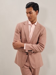 Rosa - Reiss Kin Slim Fit Single Breasted Suit Blazer - Imagen 3 de 8