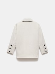 Mint Velvet Grey Textured Shacket - Image 7 of 7