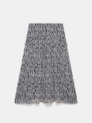 Mint Velvet Black Spot Print Maxi Skirt - Image 6 of 7