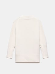 Mint Velvet White Floral Print Graphic Jumper - Image 7 of 7