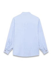 Mint Velvet Blue Chambray Blouse - Image 7 of 7