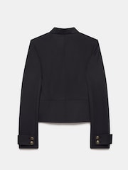 Mint Velvet Black Military Blazer - Image 7 of 7