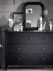 La Redoute Intérieurs White Enza Wide 7-Drawer Chest of Drawers - Image 1 of 1
