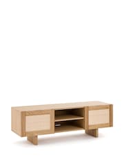 La Redoute Intérieurs Arty Oak and Cane TV Unit - Image 1 of 6