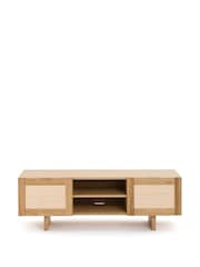 La Redoute Intérieurs Arty Oak and Cane TV Unit - Image 2 of 6