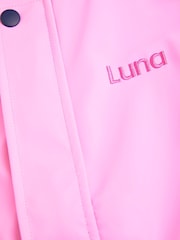 Personalised Girls Embroidered Rain Jacket by Dollymix - Image 3 of 6