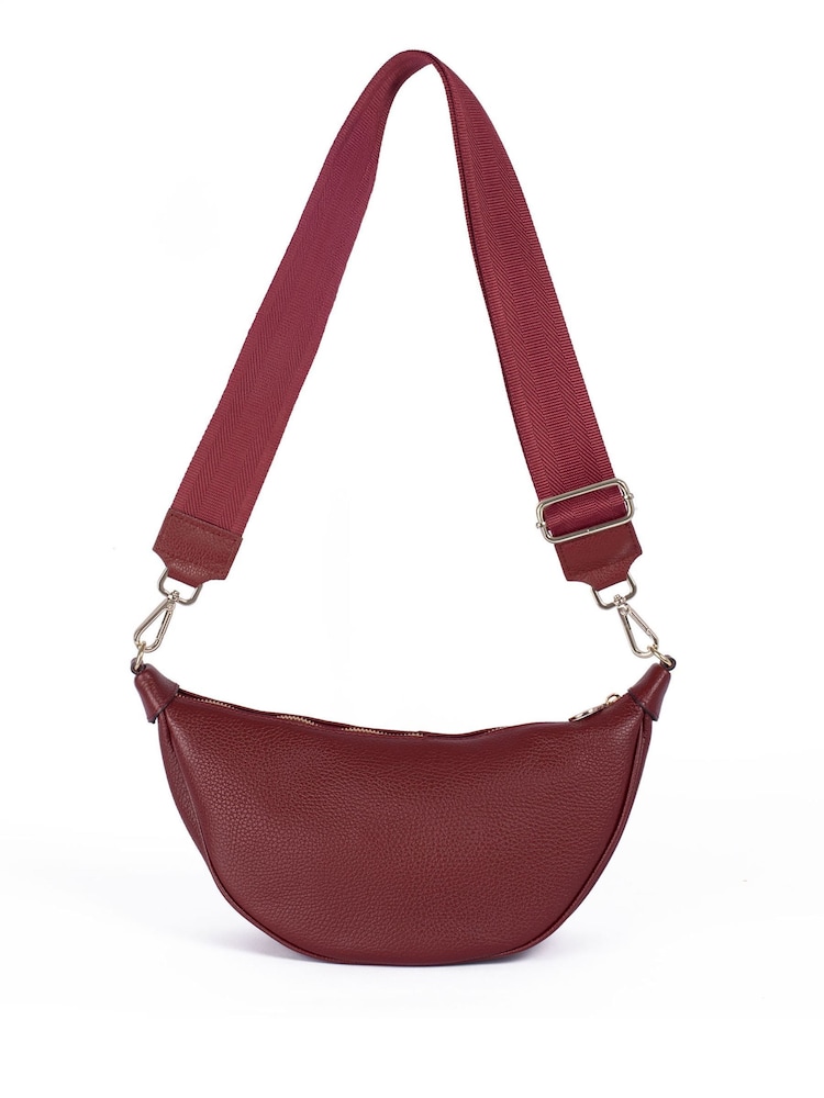 LRM Goods Personalised Leather Fleur Hip Bag - Image 3 of 3