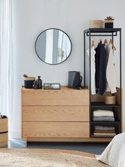 La Redoute Intérieurs Natural/Black Denho Modular Dresser - Image 1 of 6