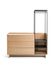 La Redoute Intérieurs Natural/Black Denho Modular Dresser - Image 2 of 6