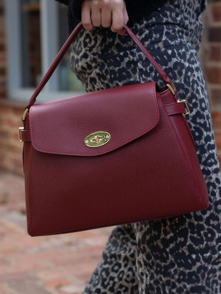 LRM Goods Personalised Leather Eliza Handbag - Image 1 of 4