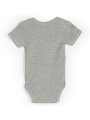 Personalised 'I'm New Here' Short Sleeve 100% Cotton Bodysuit by Dollymix - Image 2 of 4
