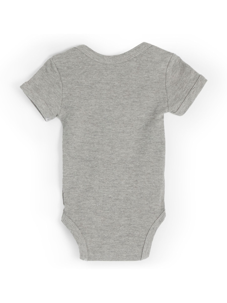 Personalised 'I'm New Here' Short Sleeve 100% Cotton Bodysuit by Dollymix - Image 2 of 4