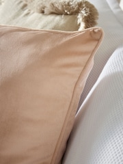 Oatmeal 59 x 59cm Matte Velvet Cushion - Image 2 of 6