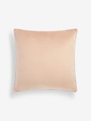 Oatmeal 59 x 59cm Matte Velvet Cushion - Image 4 of 6