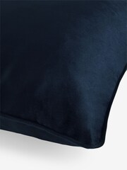 Navy 59 x 59cm Matte Velvet Cushion - Image 5 of 5