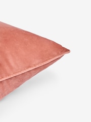 Orange 59 x 59cm Matte Velvet Cushion - Image 5 of 5