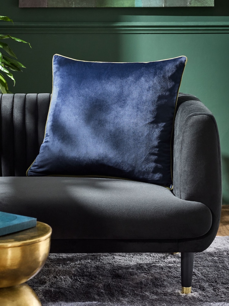 Navy 59 x 59cm Cushion - Image 1 of 1