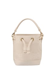 Valentino Bags Cream Samba Re Mini Bucket Bag - Image 1 of 6