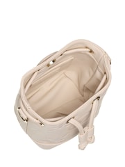 Valentino Bags Cream Samba Re Mini Bucket Bag - Image 6 of 6