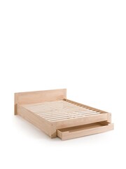 La Redoute Intérieurs Natural Crawley Solid Pine Storage Bed - Image 1 of 6