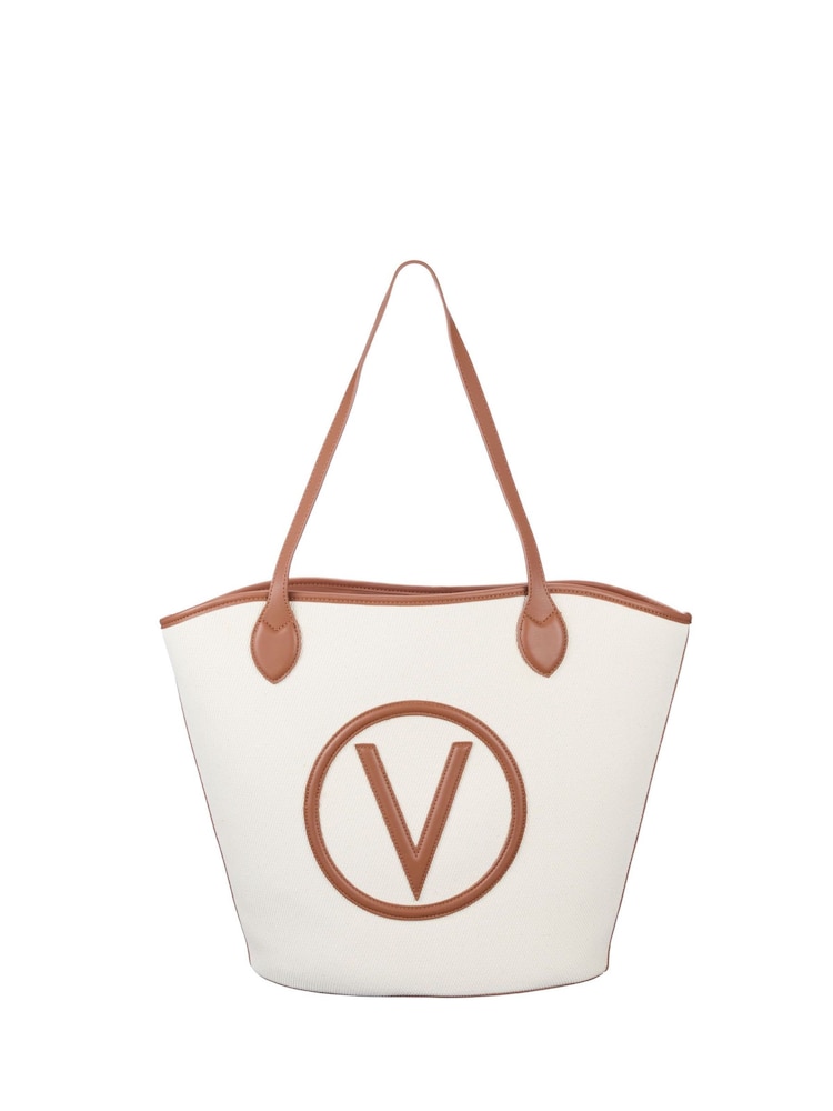 Valentino Bags Cream Covent Shopper Bag - Image 1 of 4
