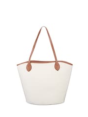 Valentino Bags Cream Covent Shopper Bag - Image 2 of 4