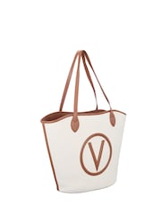 Valentino Bags Cream Covent Shopper Bag - Image 4 of 4