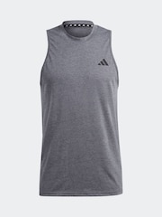 adidas Grey Train Essentials Feelready Training Vest - Image 1 of 2