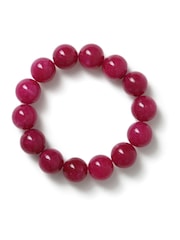 Aela Pink Stone Stretch Bracelet - Image 1 of 3