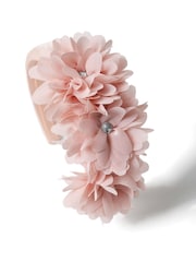 Aela Padded Flower Aliceband - Image 2 of 4