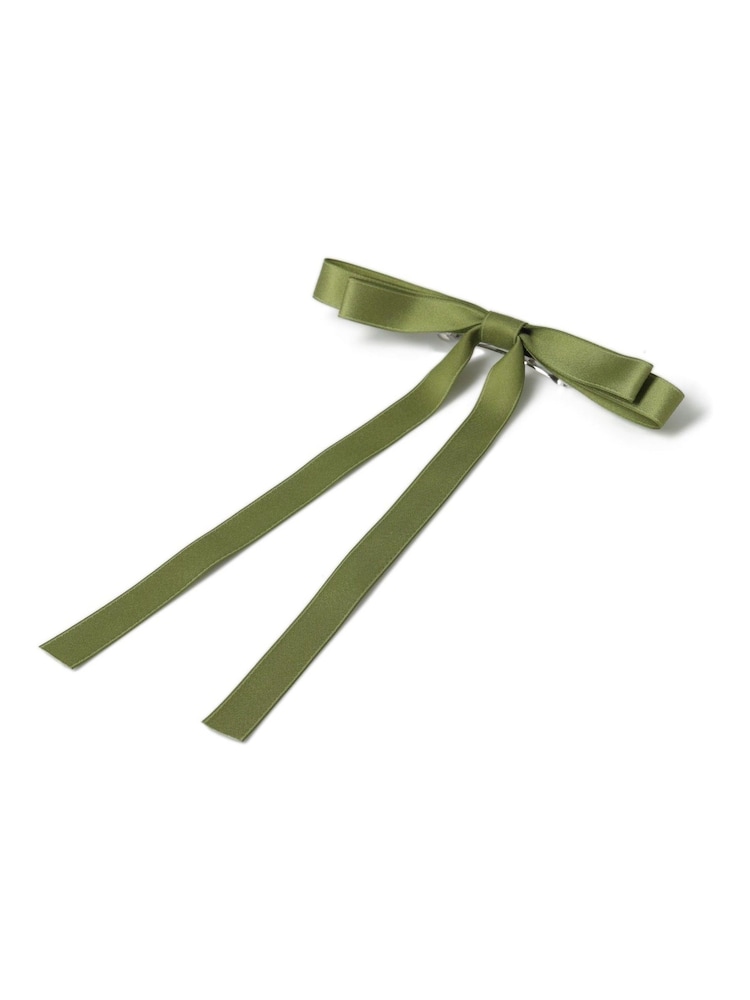 Khakigrün - Aela Skinny Hair Bow - Bild 1 von 2