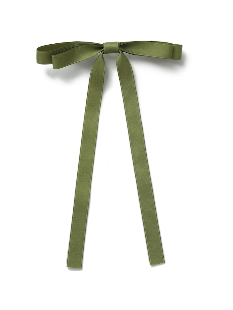 Khakigrün - Aela Skinny Hair Bow - Bild 2 von 2