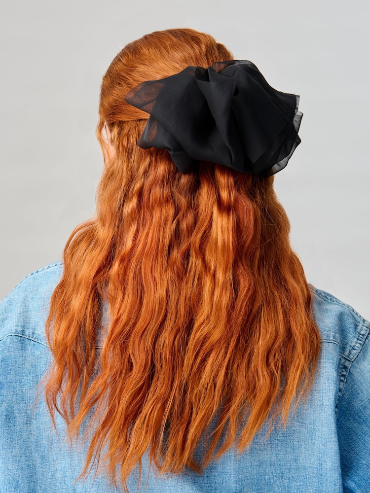 Aela Floppy Black Hair Bow - Image 1 of 3