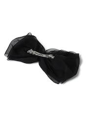 Aela Floppy Black Hair Bow - Image 2 of 3